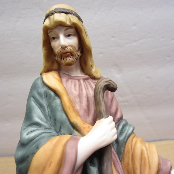 Kirkland Nativity Joseph Replacement 8 inChristmas holiday celebration No Box‎ - Picture 8 of 10